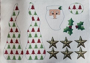 Papai Noel enfeite de mesa 4