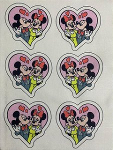Mickey e Minnie Coração