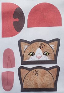 Porta moeda gatinho  Caramelo