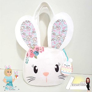 Cestinha de Páscoa coelha 7