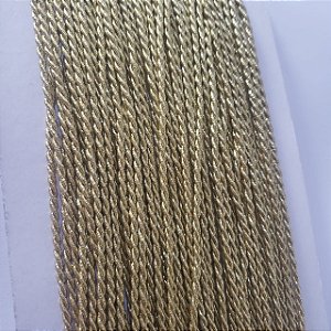 Cordão de São Francisco 2mm Ouro