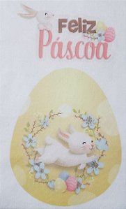 Guirlanda de Porta Páscoa Amarela