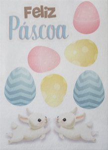 Guirlanda de Porta Páscoa Coelhos