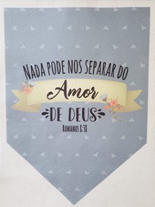 Flamula Nada Pode Nos Separar do Amor de Deus