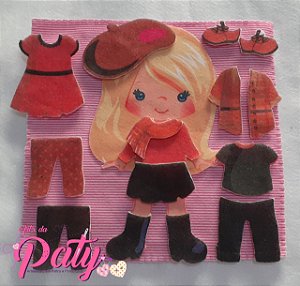 Menina de vestir cute 2