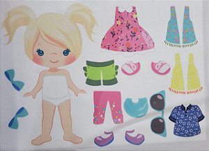 Menina de vestir cute 7