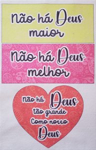 Enfeite de Porta Não Há Deus Maior 5