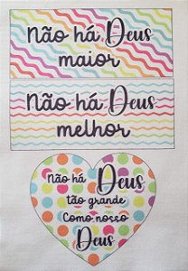 Enfeite de Porta Não Há Deus Maior 7