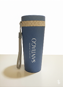 Copos Fibra De Bambu 350ml - Santiago