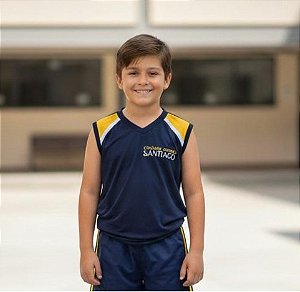 Camiseta Regata- UNISEX - Unifome Colégio Saniago