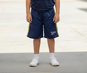 Bermuda Tactel - Unisex - Uniforme Colégio Santiago