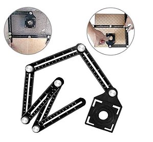 Régua Marcador De Furo Em Piso Azulejo Porcelanato Cerâmica