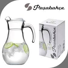 Jarra Bistro em vidro com tampa 1,8L-TRANSPARENTE - Pasabahce Full Fit
