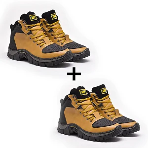 Kit 2 Bota Masculina Adv Cano Medio