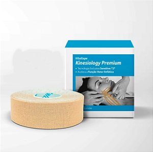 Kinésio Vitaltape Premium Bege 2,5 cm