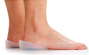 Calcanheira Silicone para Esporão  com Ponto Azul - Hidrolight REF FT101