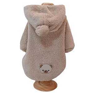 Blusa Agasalho para Cachorro Teddy Pompom