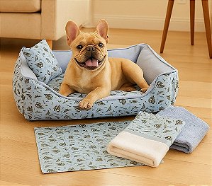 Enxoval para Cachorro Palm Springs Blue