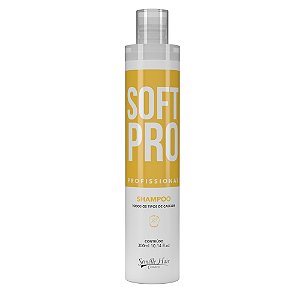 Shampoo Preparador Manutenção Soft Pro Profissional Semélle Hair 300ml