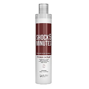 Shampoo Reconstrutor Profissional Shock 5 300ml (Tratamento de salão na sua casa - Linha manutenção)