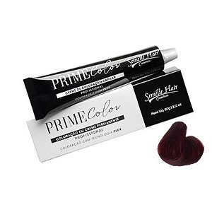 Prime Color 5.66 Castanho Claro Vermelho Intenso - Coloração Profissional 60g