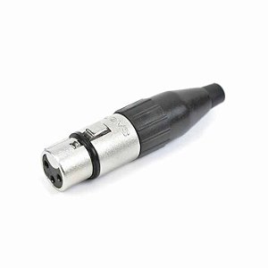 PLUG XLR SANTO ANGELO SA2X FEMEA LINHA