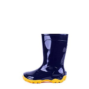 Galocha Infantil INF012 Azul/Amarelo Nieve