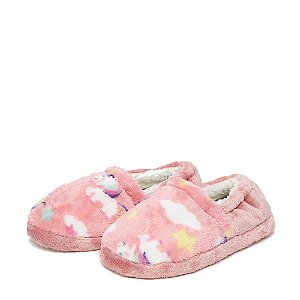 Pantufa Infantil Unicórnio Rosa 214797