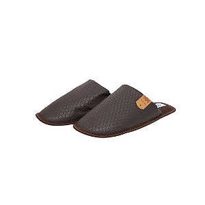 Pantufa Masculina Marrom 213029