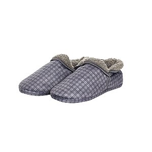 Pantufa Masculina Sapato Xadrez Pelúcia 203777