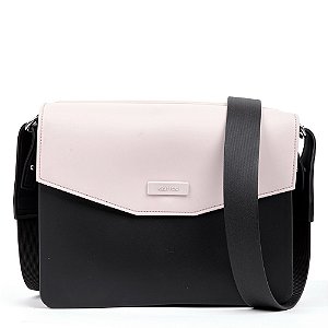 Bolsa Tiracolo Preto Bege BK029