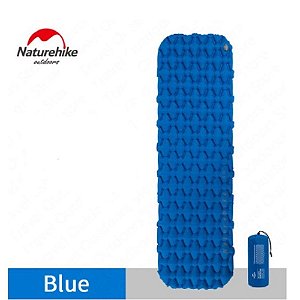 Isolante Inflável Sleeping Pad FC-10 Naturehike - Azul