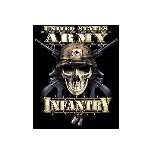 Adesivo Army Infantry - Atack