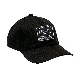 Boné Militar Rip Stop com Patch Aplicado Glock Perfection | Preta - Atack
