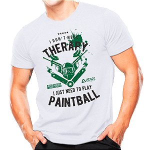 Camiseta Militar Estampada Play Paintball