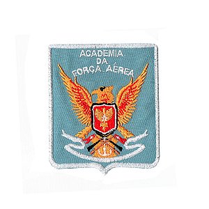 Patch Bordado com Fecho de Contato Academia Fab