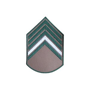 Divisa Bordada 2° Sargento Bege