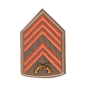 Divisa Bordada 1° Sargento PMSC