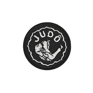 Patch Bordado Judô IV com Fecho de Contato