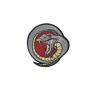 Patch Bordado Muay Thai - Naja Team I com Fecho de Contato