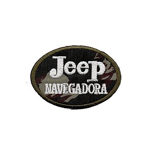 Patch Bordado com Fecho de Contato Jeep Navegadora