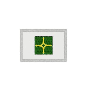 Bordado Termocolante Bandeira DF I-01
