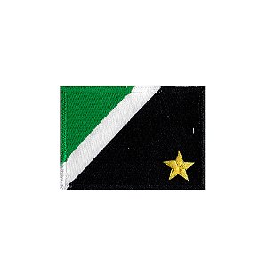 Bordado Termocolante Bandeira Mato Grosso do Sul