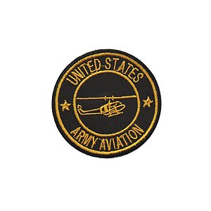Bordado Termocolante Us Army Aviation