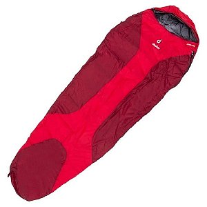 Saco de Dormir Orbit 0°C Deuter - Vermelho