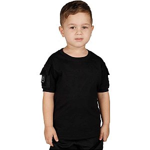 Camiseta Ranger Kids Bélica - Preto