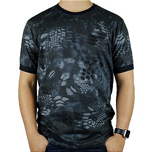 Camiseta Masculina Soldier Bélica Camuflada Typhon