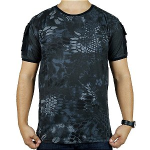 Camiseta Tática Masculina Ranger Bélica Camuflado Typhon