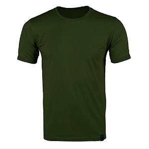 Camiseta Masculina Soldier Bélica - Verde Escuro