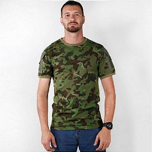 Kit Com 3 Camisetas Masculina Ranger Camuflada Bélica